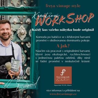 Máš doma starý kousek, kterému by slušel nový kabát? 🎨 Na mém workshopu v ateliéru Freya Vintage Style v Mikulově tě...